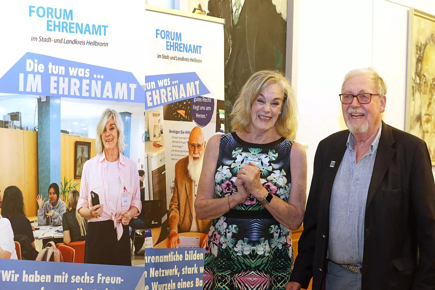 Rollup mit Besuchern der Ausstellung